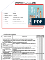 Programacion de Educacion Religiosa 2021