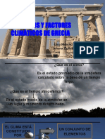 Elementos y Factores Climáticos de Grecia