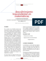 Dialnet UnDescubrimientoTrascendentalEnMatematicas 6259853