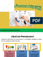 PPT 5 Programas de prevención e intervención 