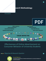 Online Ad Effectiveness on Student Buying
