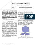 Hexagonal Shaped Fractal UWB Antenna: Shrivishal Tripathi, Sandeep Yadav, Vivek Vijay, Ambesh Dixit Akhilesh Mohan