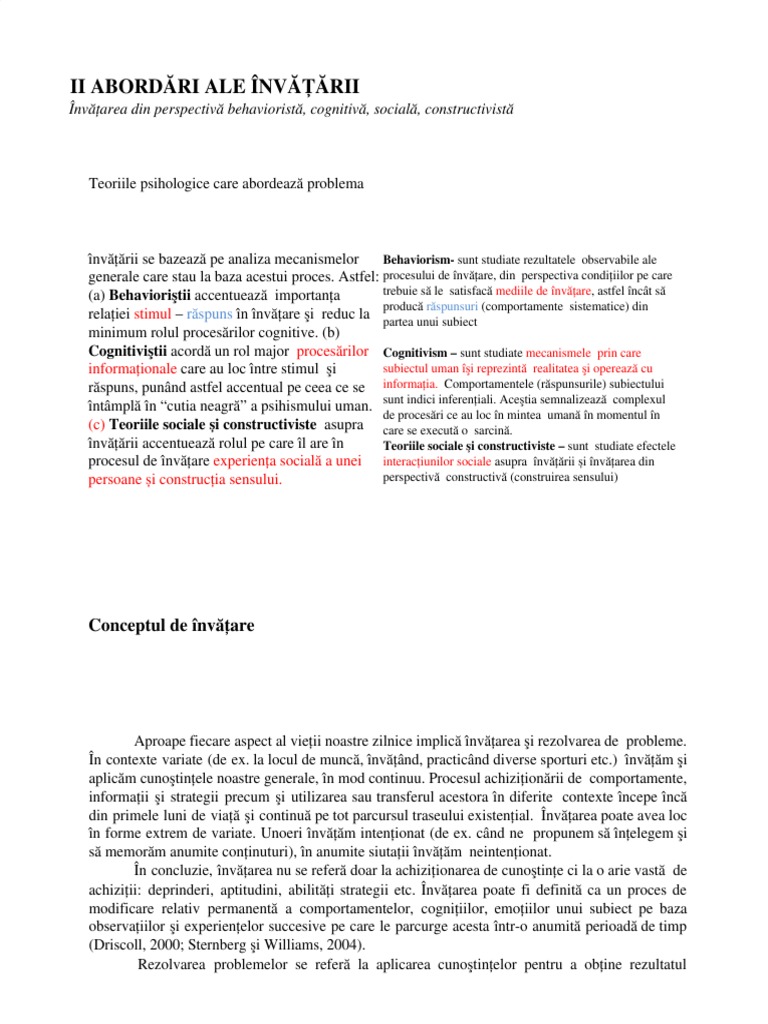 Conditionarea Clasica-1 | PDF
