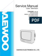 Manual de servicio tv Daewoo Cn 115i Dtq 14n2fc