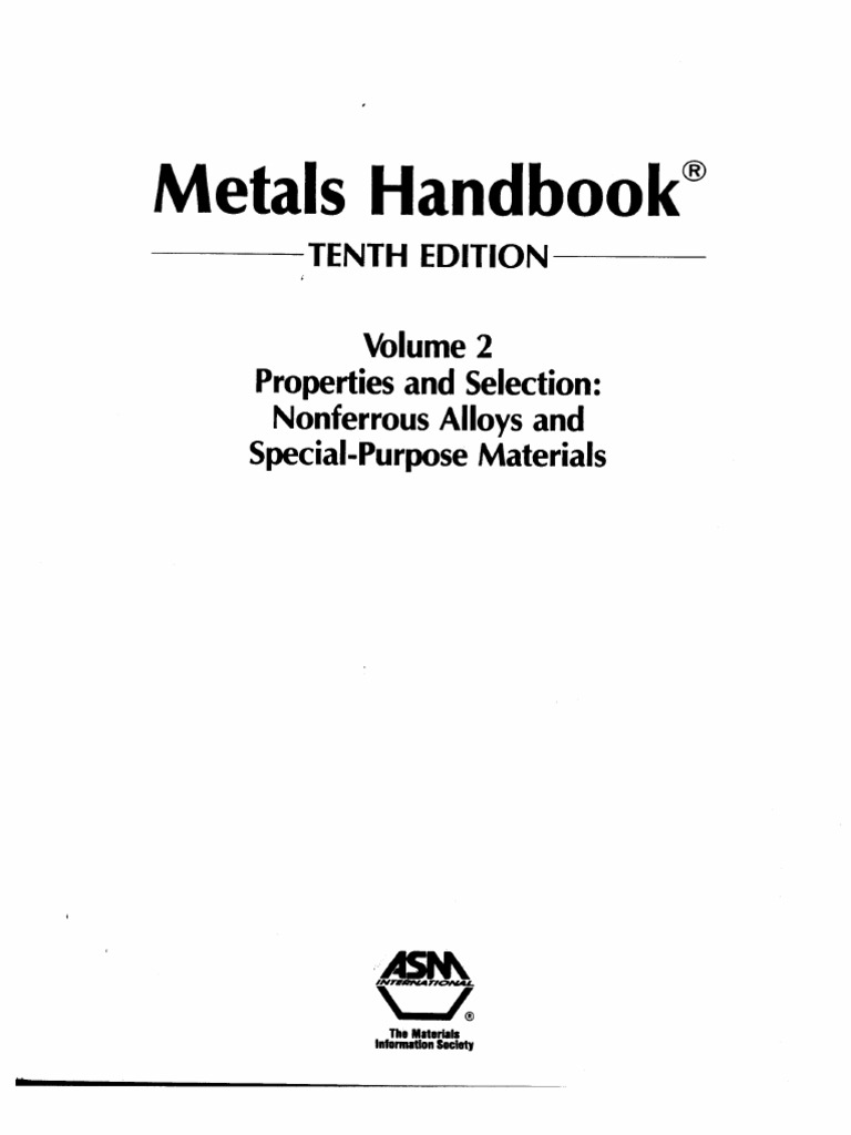 Metals Handbook