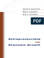 David B. Audretsch, Max C. Keilbach, Erik E. Lehmann - Entrepreneurship and Economic Growth-Oxford University Press (2006)