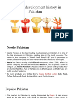 History Beverage Pakistan