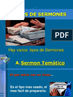 Tipos de Sermones