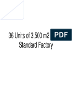 36 Units of 3500 m2 Sabah Standard Factory