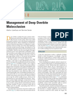 Management of Deep Overbite Malocclusion