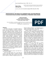 Investigation of The Effects of Geometric and Load Perturbation To Buckling in Multilayered Torispherical Pressure Vessel Heads