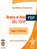 Modelos de Referencia para Red OSI - TCP IP