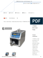 CT3000S Micro Gear Pump - Lead Fluid Technology Co., LTD