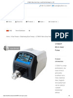 CT3001F Micro Gear Pump - Lead Fluid Technology Co., LTD