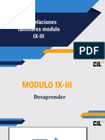 ModuloIX III Desaprender