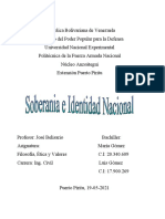 Soberania e Identidad Nacional, Logros de La Revolución, Sistema Defensivo Territorial, Fundamentación de La Defensa Integral de La Nación