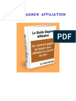 Guide Gagner Affiliation