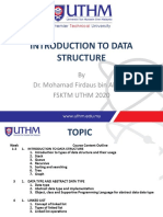 Chapter 1 Introduction To Data Structure