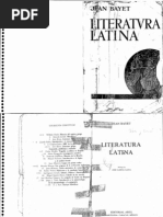 Bayet Jean - Literatura Latina | PDF | Poesía