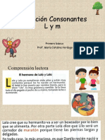 Evaluación Consonantes L y M