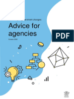 Advice For Agencies: Machinery-Of-Government Changes