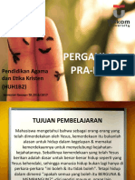 Pergaulan Pra Nikah