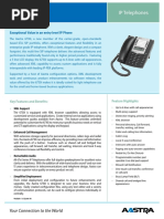 Aastra 6730i Data Sheet