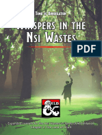 Whispers in The Nsi Wastes Nsi Wastes