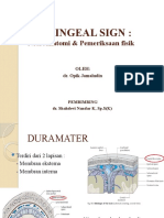 Meningeal Sign - Pik