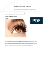 Eyelash Extetntion Course