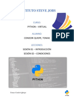 Python Sesion 1-2