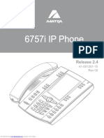 6757i IP Phone 6757i IP Phone: User Guide Release 2.4