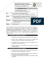 Informe Socialización Sílabo para Ciclo 2020-II Calidad y Seguridad en La Construccion