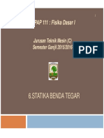 6.statika Benda Tegar