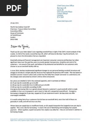 Barclays overdraft fees discount