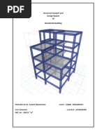 Structural Analysis and Design Report of Residential Building