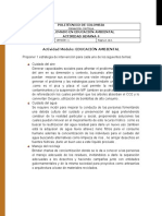 Actividad Módulo 4 Educación Ambiental