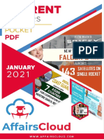 Current Affairs Pocket PDF - January 2021 by AffairsCloud