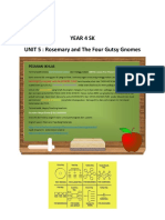 Y4 Unit 5 Rosmary and The 4 Gutsy Gnomes