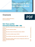 Edexcel GCSE History A: The Making of The Modern World: Unit 1 Peace and War: International Relations 1900 - 1991