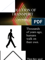 Evolution of Transport