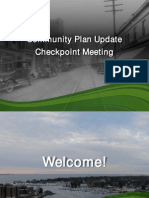 Community Plan Update Checkpoint Meeting