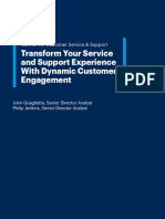 Transform Your Customer Service Org