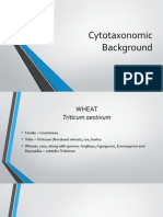 Cytotaxonomic Background