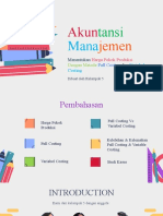 Harga Pokok Dengan Metode Full Costing Dan Variabel Costing