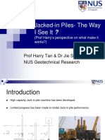 05-Prof Harry-Jacked-in Piles - The Way I See It (Prof Harry's Perspective On What Makes It Work)