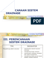 Perencanaan Sistem Drainase