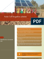 Solar Lift Irrigation Scheme 2
