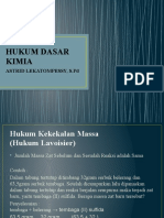 Hukum Dasar Kimia