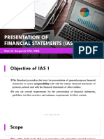 IAS 1 Presentation of Financial Statements Theories 1